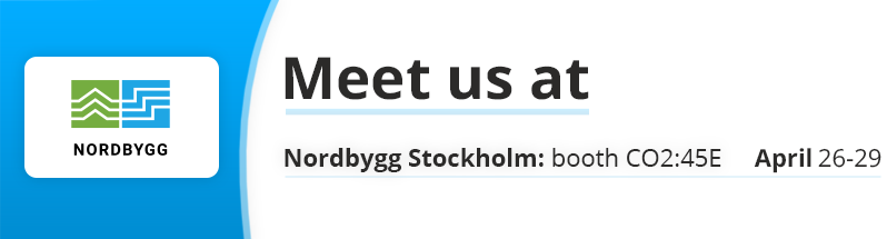 Nordbygg Banner Meet Us At