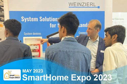 Weinzierl after the SmartHome Expo 2023
