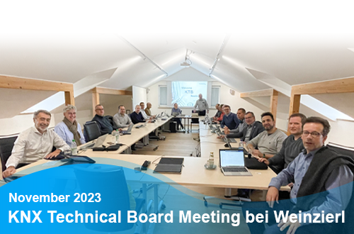 KNX Technical Board Meeting bei Weinzierl