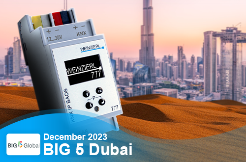 Weinzierl auf BIG5 2023 Dubai