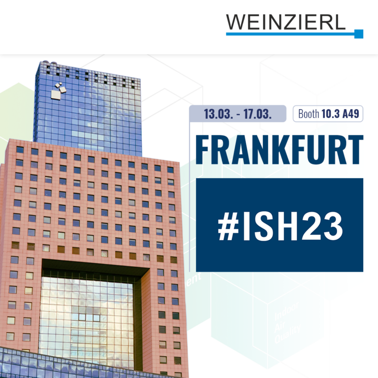 Weinzierl auf der ISH in Frankfurt - Weinzierl Engineering GmbH