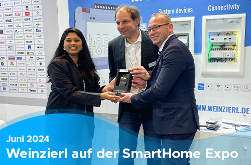 Weinzierl auf der SmartHome Expo 2024