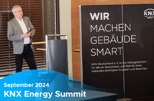 Weinzierl at the KNX Energy Summit 2024