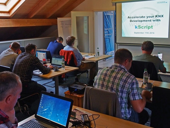 KNX kScript Workshop 2014: just write it down