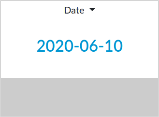 This function shows the actual date.
