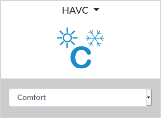 This function controls a heating or air condition.