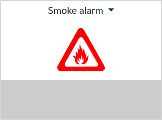 This function monitors a smoke detector.