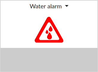 This function monitors a water detector.